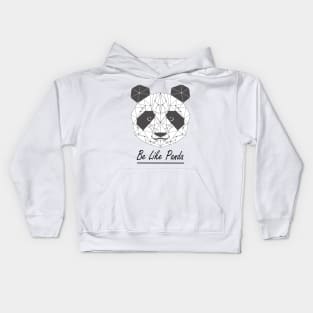 BE LIKE PANDA Kids Hoodie